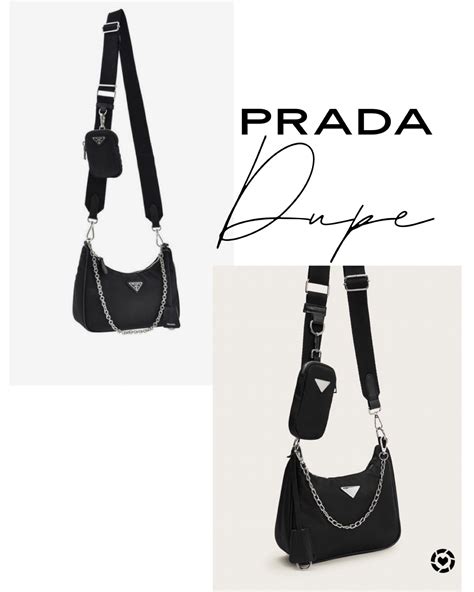 replica prada nylon crossbody|Prada bag dupe.